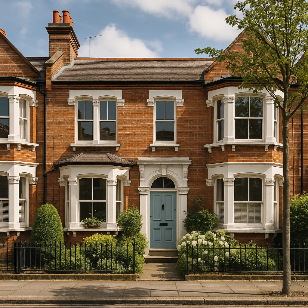 Beautiful traditional London Victorian house showcasing True Linear's renovation expertise